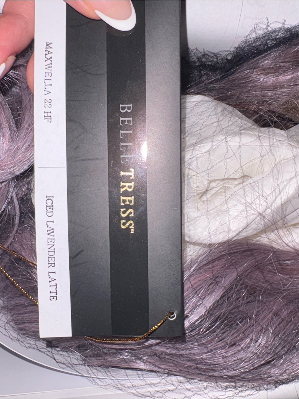 Belle Tress Iced Lavender Latte Synthetic Wig - Maxxwella 22 HF